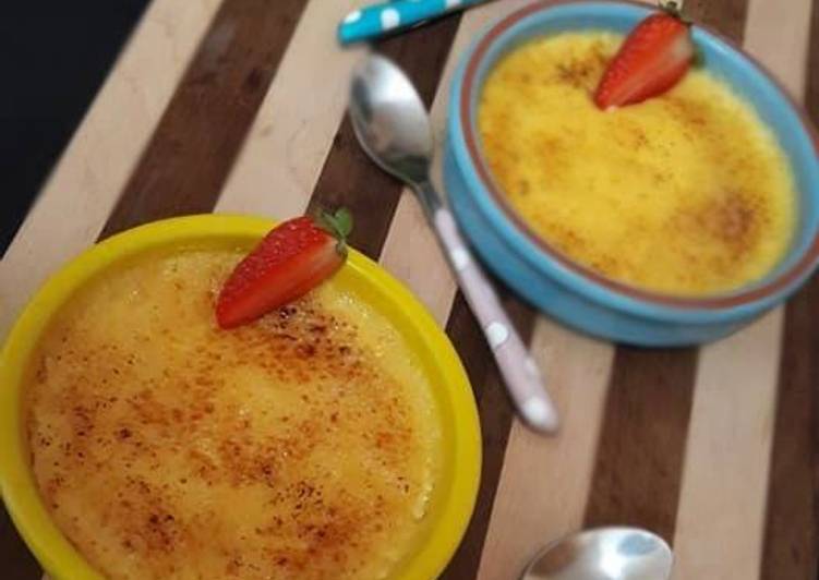 La Recette Pas à Pas Crème brûlée