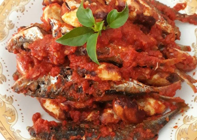 Bagaimana mengolah Sambalado ikan plus biji nangka, Bikin Ngiler