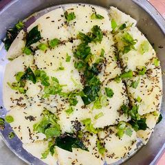 A picture of Instant Rava Dhokla.
