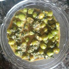 Methi matar malai A picture of Methi matar malai.