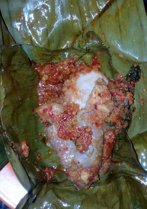 Foto resep Pepes panggang ayam kemangi