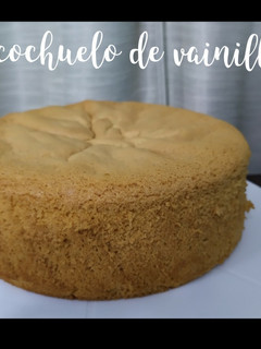 Una foto de Bizcochuelo de vainilla