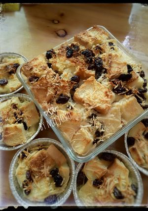 Foto resep Puding panggang roti
