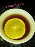 Orange spices tea