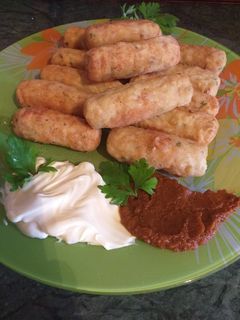 صورة لوصفة كروكات الدجاج بالارز