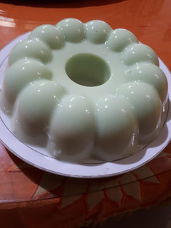 Foto resep Puding green white