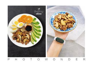 Hình của món Dẻ sườn bò xào nấm đông cô tươi - thực đơn healthy sau tập 🌷.