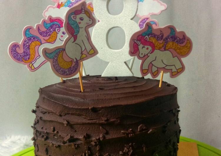 Resep Chocolate Cake Juara Enak dan Antiribet