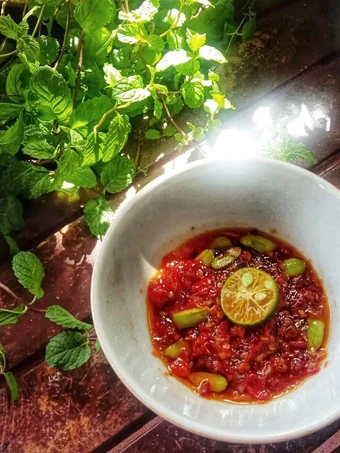 Easy Steps Make Recipes Sambal petai the  Makes Drooling Perfect.