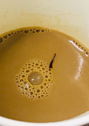 A picture of Saffron Tea.