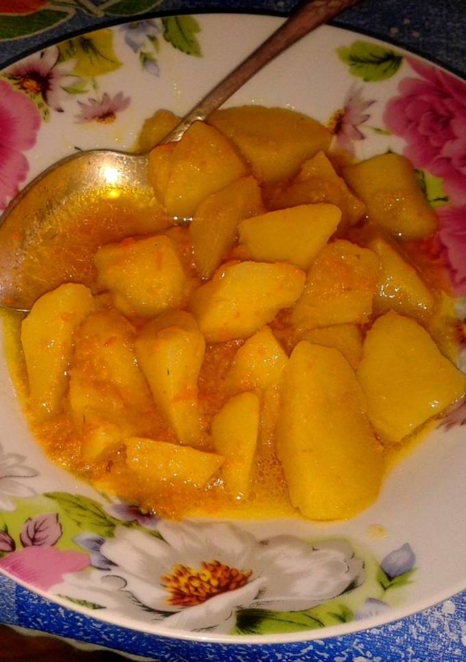 Картошка с соусом