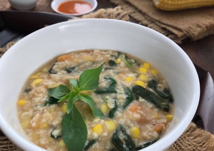 Resep Bubur Manado Oatmeal Anti Gagal