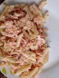 Macarrones con Salmón