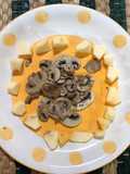 Antipasto con Funghi e mele