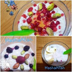 A picture of Breakfast porridge oats.