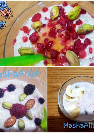 A picture of Breakfast porridge oats.