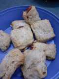 Cuadrados de Hojaldre con membrillo