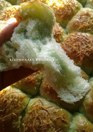 Foto resep Roti Sobek Pandan
