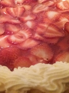 Una foto de Tarta de Frutilla