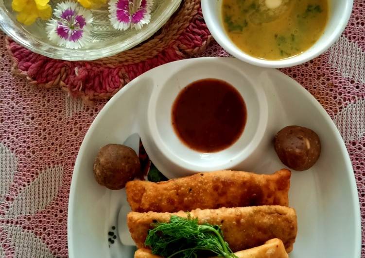 Recipe of Perfect Mutter and dhaniya soup