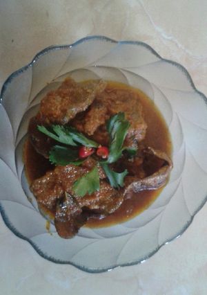Foto resep Rendang Hati Sapi