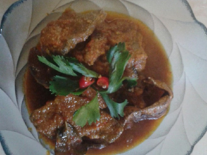 Yuk intip, Resep bikin Rendang Hati Sapi  menggugah selera