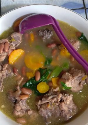 Foto resep SOP kacang merah iga babi
