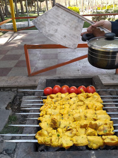عکسی از دستور جوجه کباب