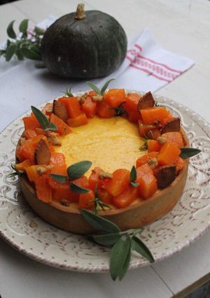Foto di Crostata salata di zucca