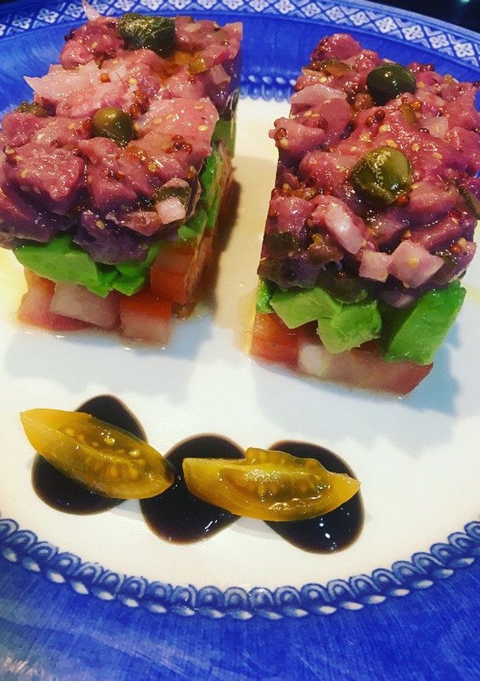 Una foto de Tartar de atún de almadraba