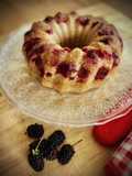 Pastel de moras