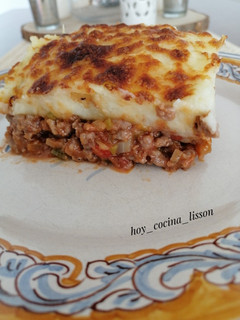 Una foto de Pastel de carne gratinado