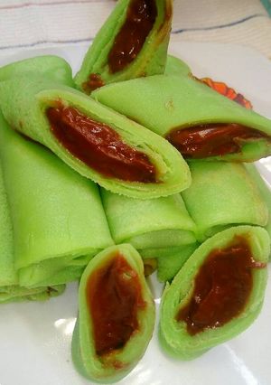 Foto resep Dadar gulung isi vla coklat 🍫🍫