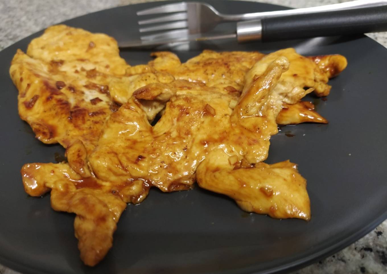 🐥 Pollo en salsa dulce