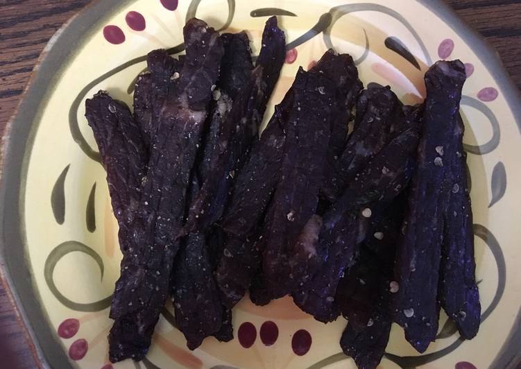 Recipe of Any-night-of-the-week Dr. Pepper Jalapeño Beef Jerky