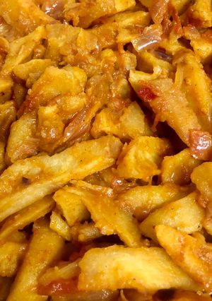 A picture of Chips Masala.