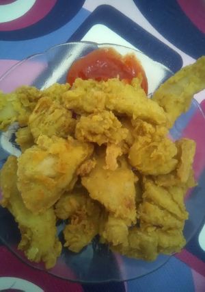 Foto resep Jamur krispi sederhana(3 bahan)