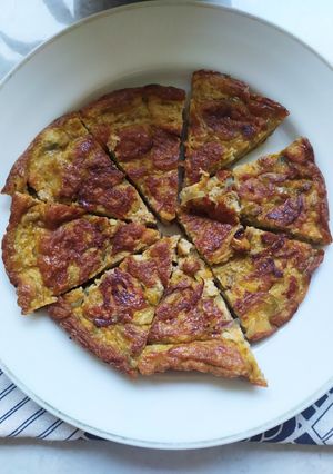 Foto resep Dadar telor bumbu rendang