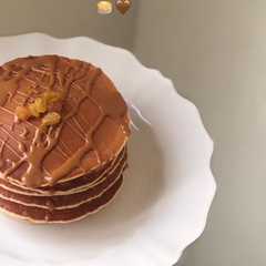 بان كيك مع زبدة اللوتس 🥞-レシピのメイン写真