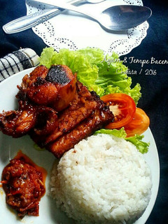 Foto resep Ayam dan Tempe Bacem