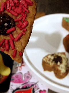 عکسی از دستور دسر سیب با بیسکویت🍎
