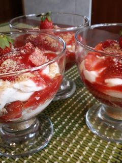 Epres pohárkrém #3fix recept fotója