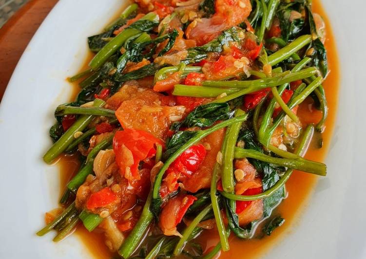 Kangkung Belacan ala Restoran