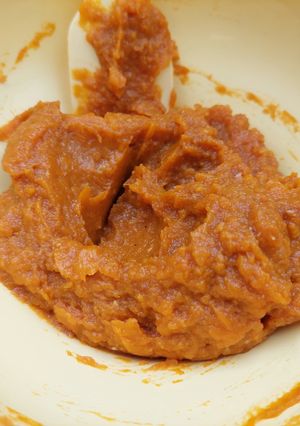 Fűszeres sütőtökpüré télire recept fotója
