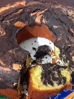 Foto resep Marble Cake aka Bolu Jadul