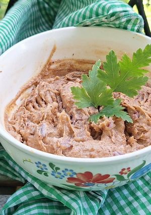 Tepertőkrém recept fotója