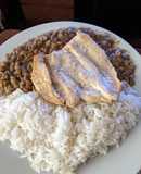 Lentejitas con Pollito a la Plancha