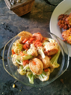 Foto resep Tumis kembang kol tofu