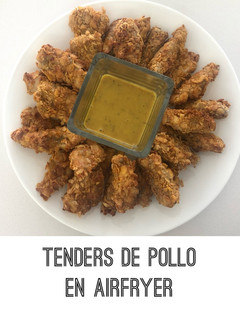Una foto de Tenders de Pollo en AirFryer