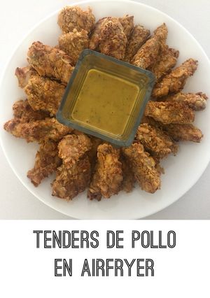 Una foto de Tenders de Pollo en AirFryer